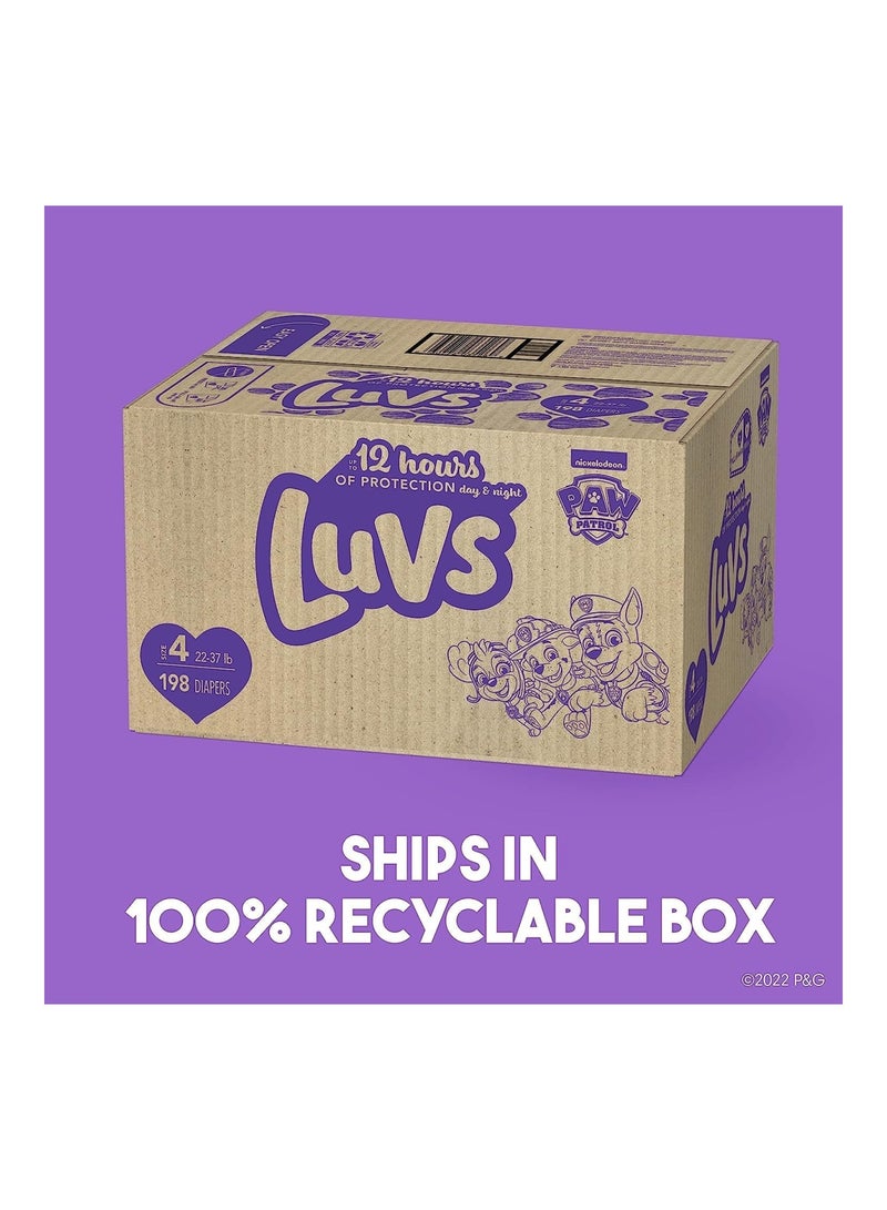 Luvs Diapers Size 4, 198 Count - Disposable Diapers - Image 2